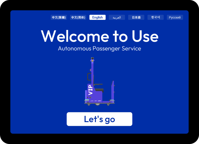 APS multilingual passenger interface 1