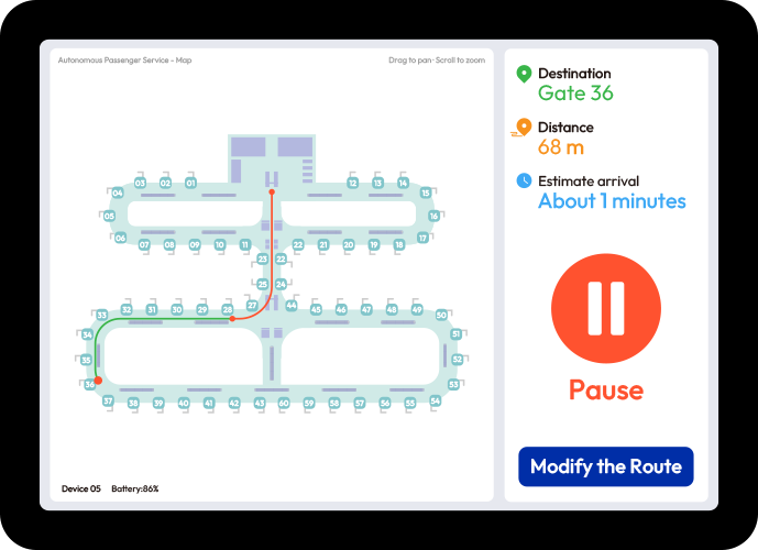 APS multilingual passenger interface 4
