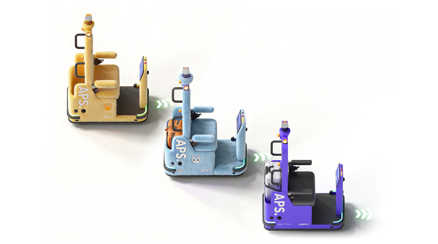 APS autonomous passenger transport focus view