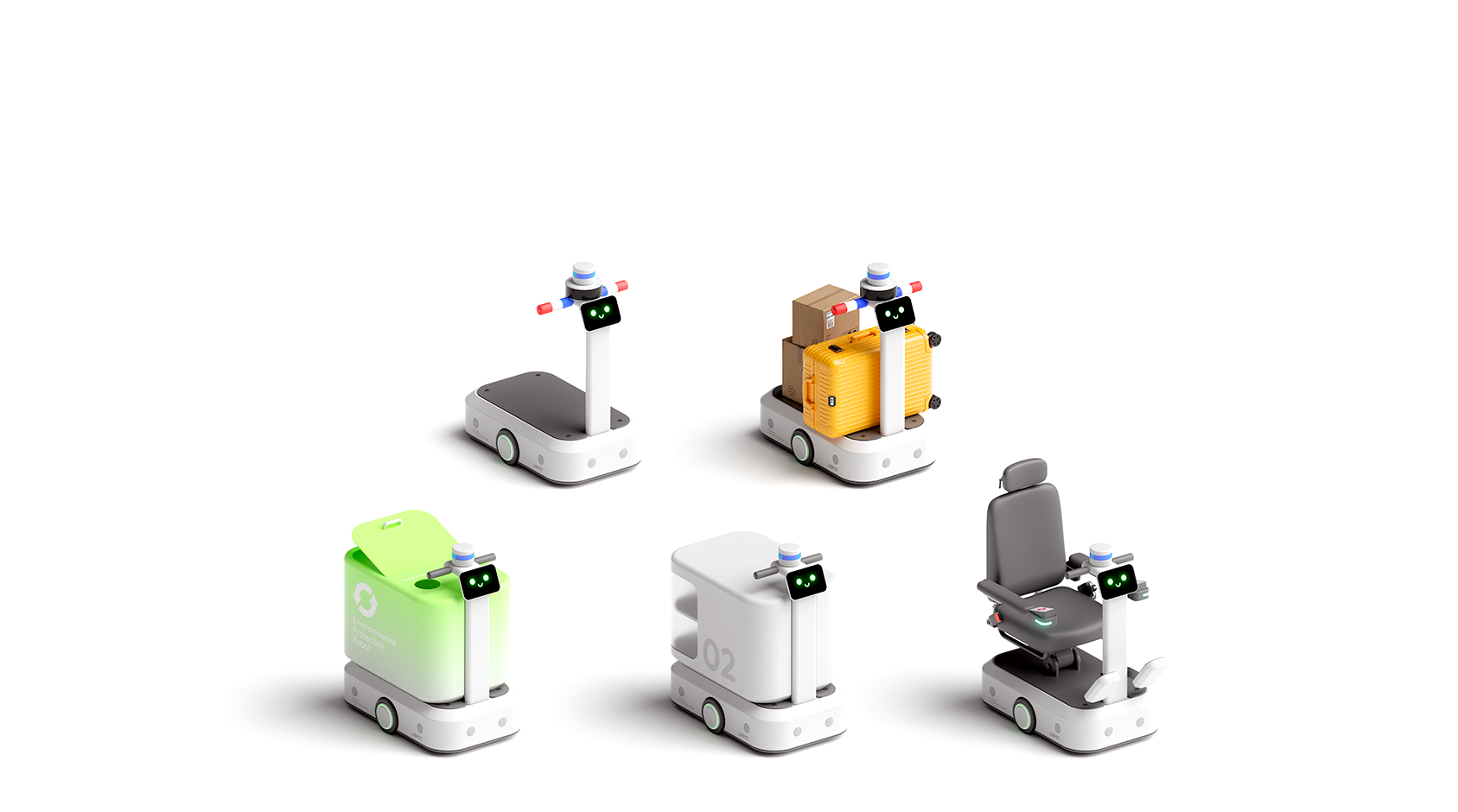 Robot solution focus view